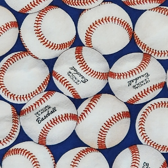 Baseball Scrubs Top Size Medium - Picture 3 of 8